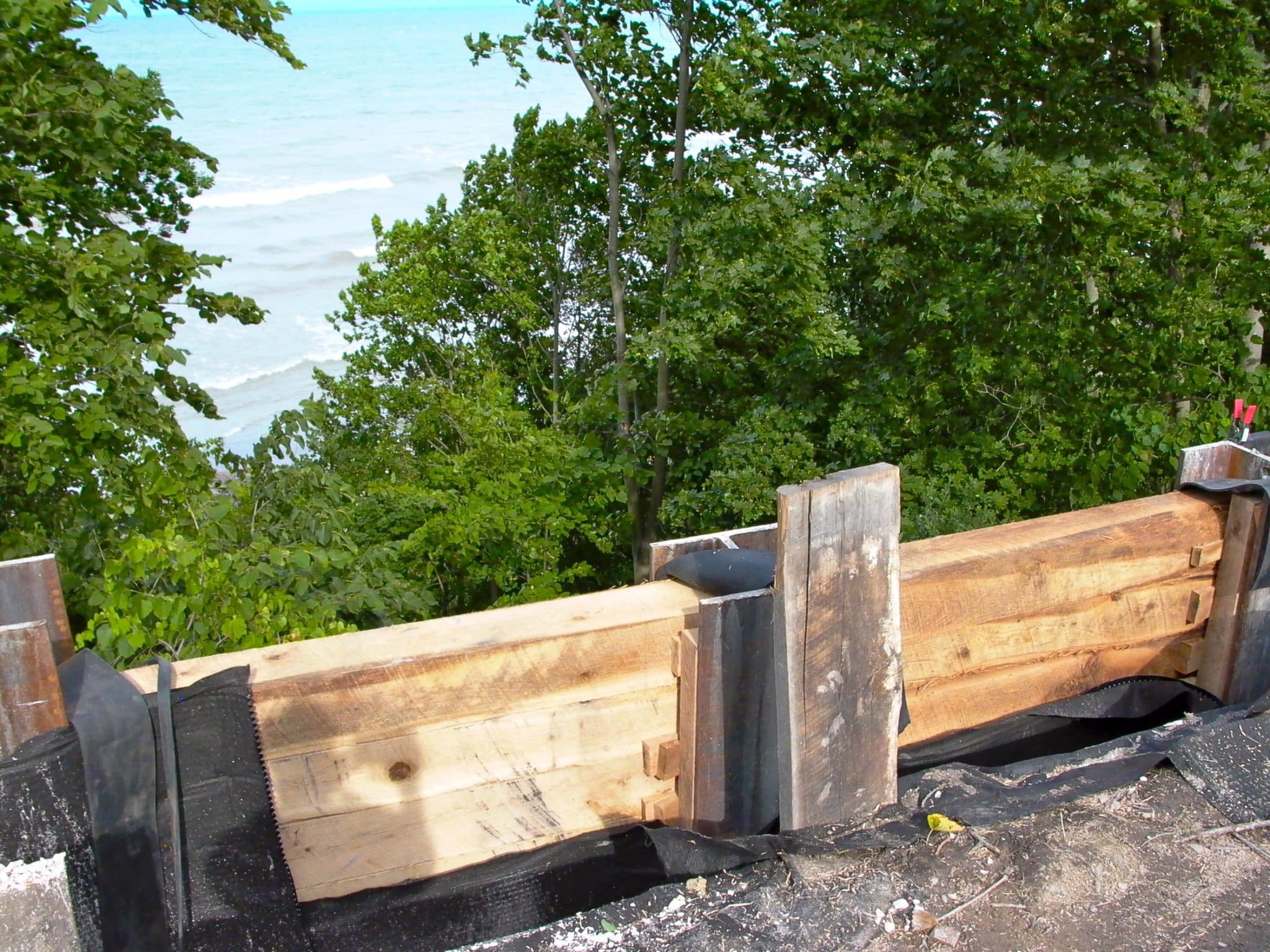 Private Residence – Soldier Beam and Lagging Wall